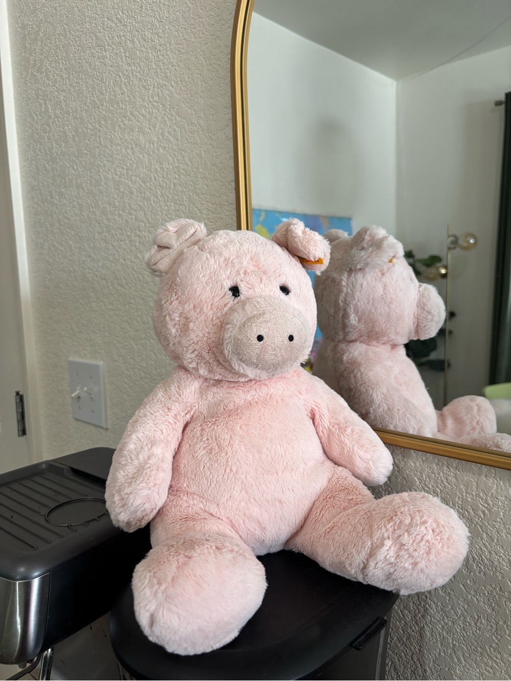 Steiff Pink Pig Stuffed Animal - Cozy Cuddles for Kids
